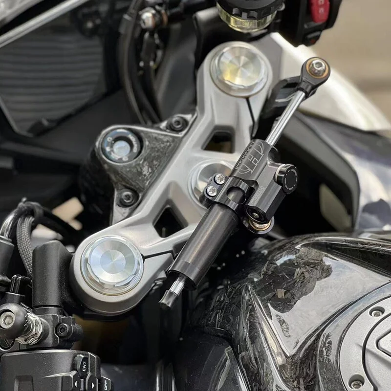 【Premium】For Haipo Titanium Steering Controller is a suitable modification accessory for the CFMoto 450SR, designed for improved