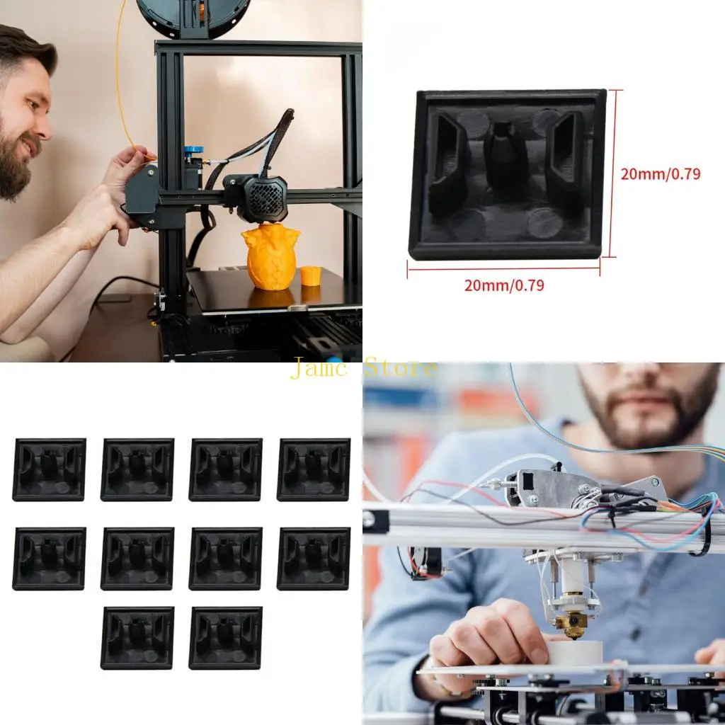 

LX0B 10PCS Алюминиевые края