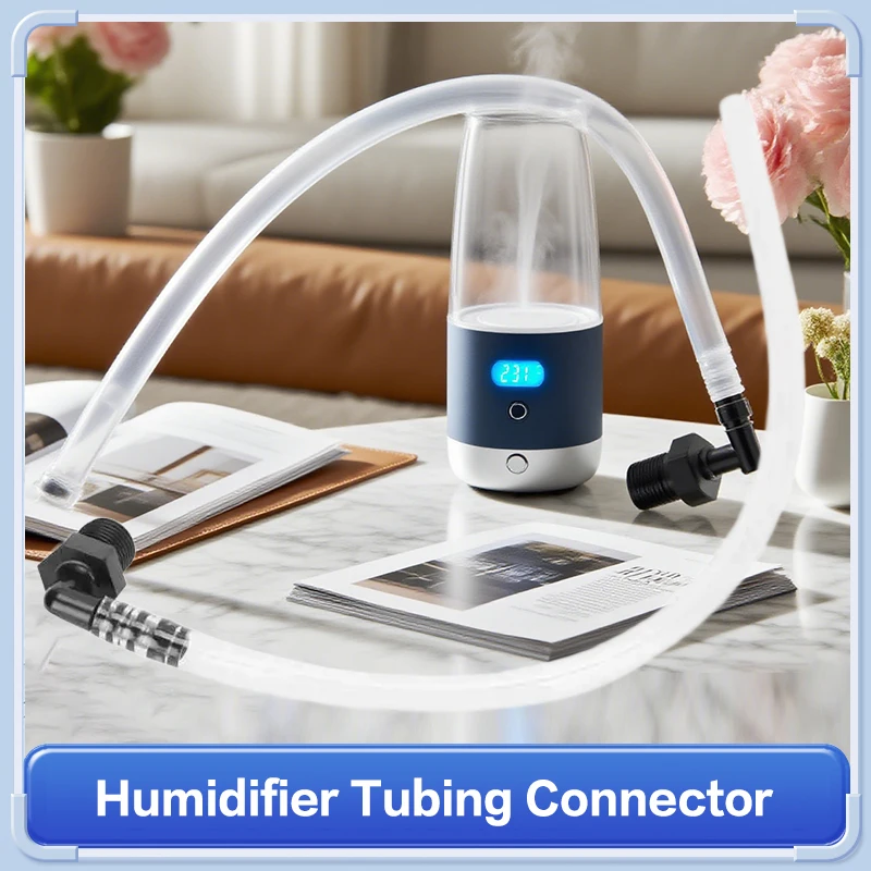 Humidifier Tubing Connector Adapter Humidifier Cup Replacement Part Health Care Tool
