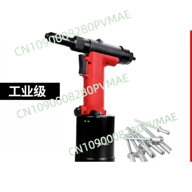 SN-822 Pneumatic Rivet Gun | Self-Suction Core-Pulling Riveter Nut Gun for Stainless Steel Rivets