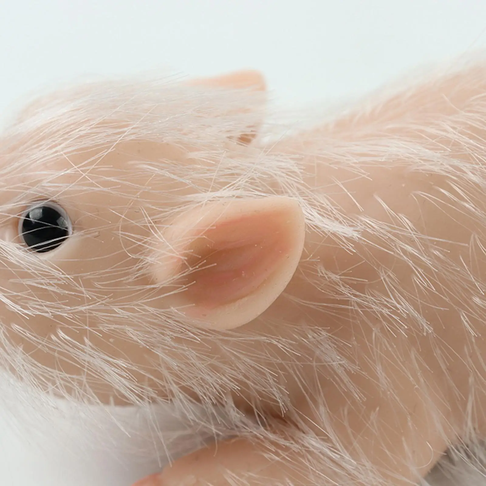 Siliconen varken pop speelgoed zintuiglijk speelgoed Mooi schattig dierenpop speelgoed voor kinderen verjaardag