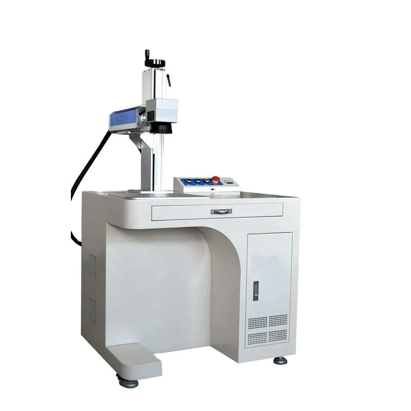 

20W 30W 50W cabinet split type fiber laser marking machine, used for metal and non-metal identification labels