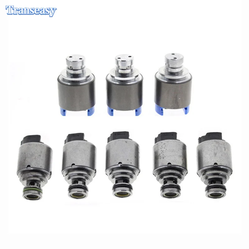 

8PCS Transmission Solenoids Kit 5HP24 5HP24A Suit For BMW 740i 525i X5 4.4i Jaguar XJ8 XK8 4.0L