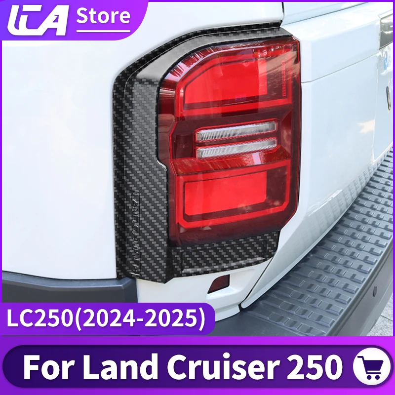 

For Toyota Land Cruiser 250 2024 2025 1958 Prado LC250 First Edition FJ250 Rear Headlight Decorative Cover,Upgraded Accessories