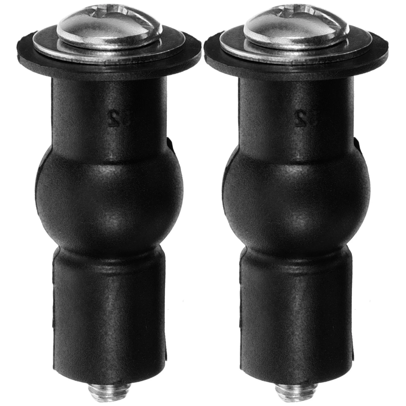 

2Pcs Toilet Seat Screw Secure Stable Innovative Expansion Design Compatible Wide Range Models Precision Production