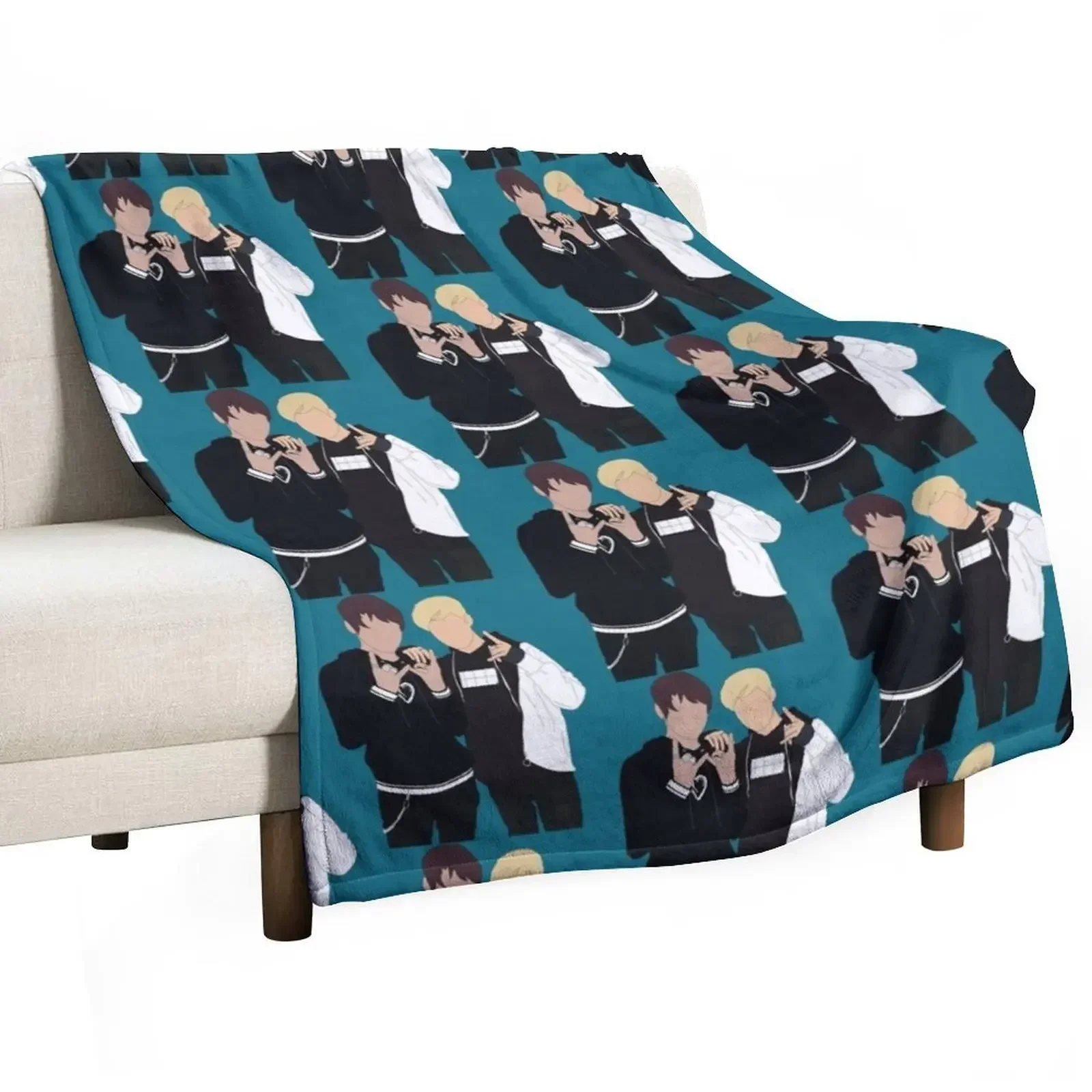 Sam _amp_ Colby Throw Blanket Decorative Sofa Polar For Sofa Thin Soft Plush Plaid Blankets