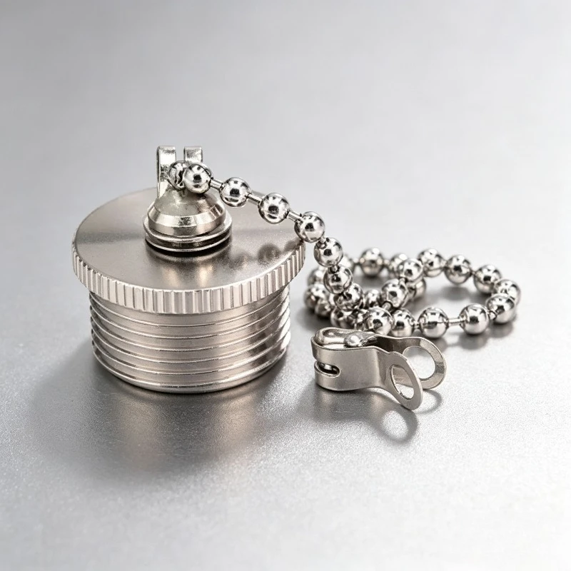 RF Coaxial N Male Connector Dust Cap Waterproof with Chain N-K-04