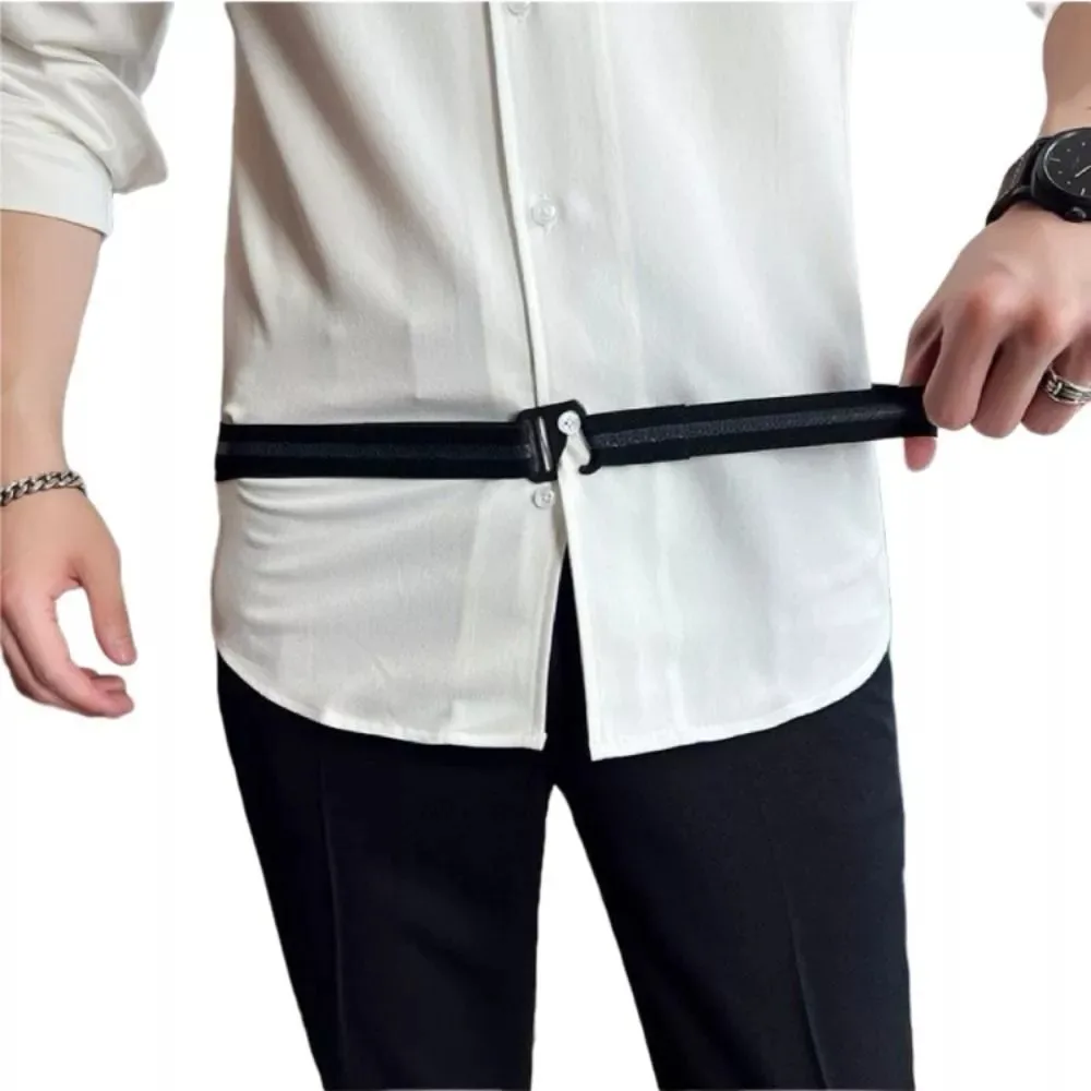 Non-slip Elastic Waistband Anti Wrinkle Shirt Stay Best Belt Business