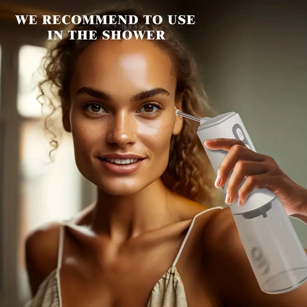

3 Modes Rechargeable White Ear Cleaner Single Person Safe And Effective Ear Canal Cleaning and Ear Picking Electric Device