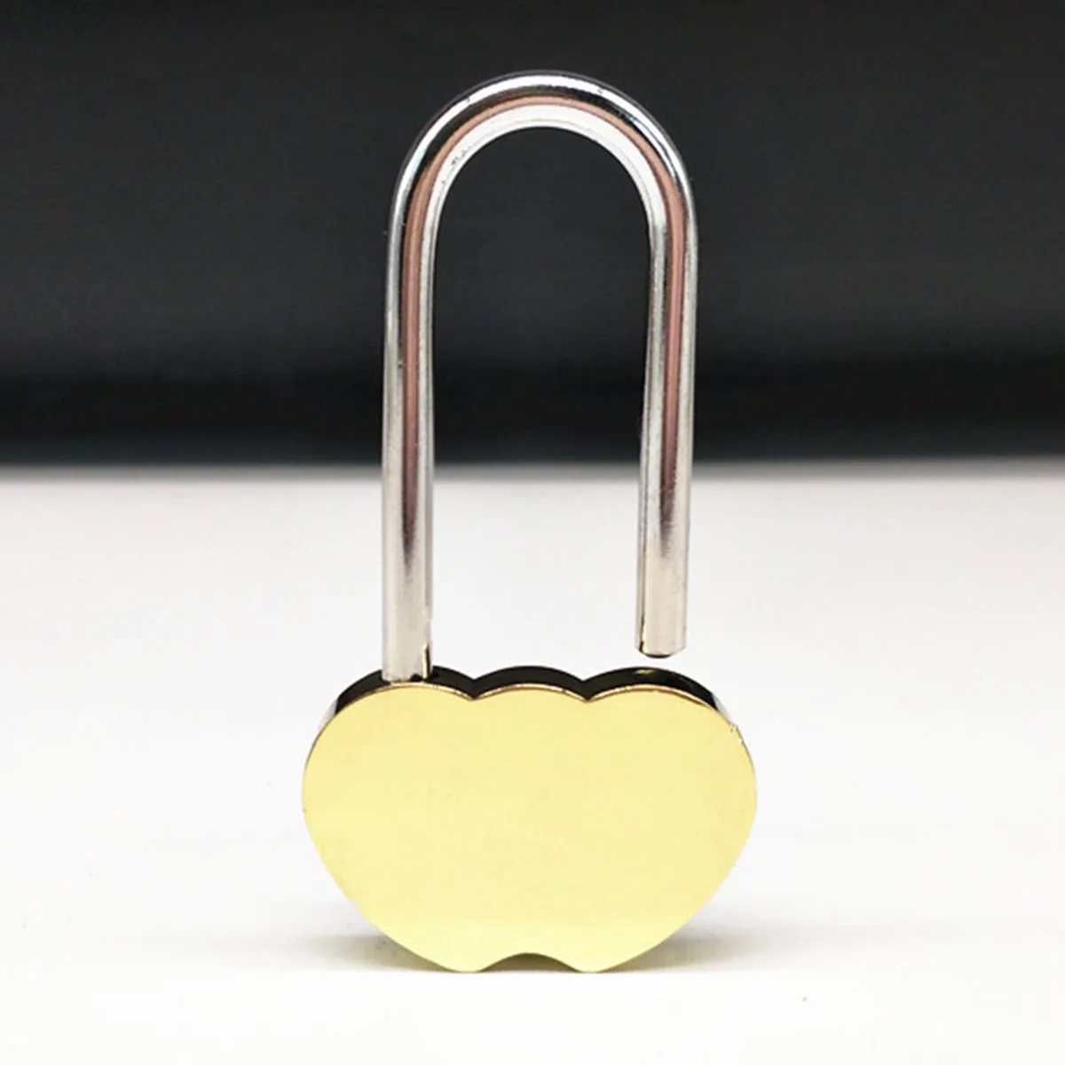 قفل نحاسي متحدة المركز بدون مفتاح مرة واحدة مغلق لا يمكن فتح قفل عالي الكثافة لشهى العاطفة الأبدية للعشاق #1