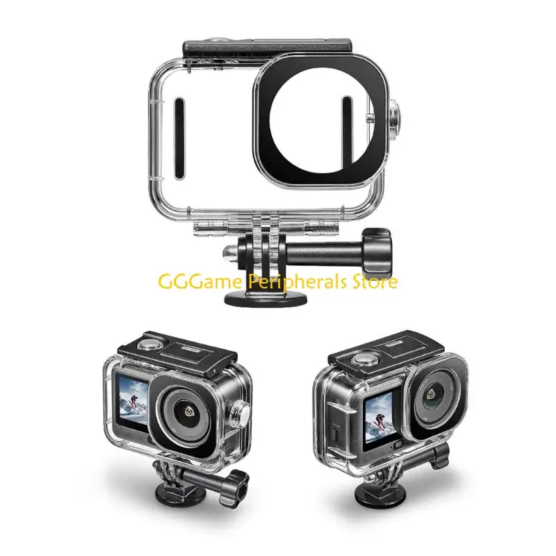 

U55B Underwater Case Waterproof Housing Shell for Action 6 Sports Camera Clear Protective Cover Diving Skin