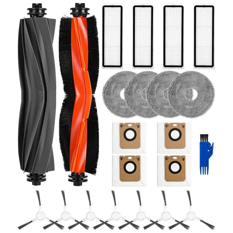 

A006-For Dreame L10s Ultra/L10 Ultra/L10 Prime Robot Vacuum Cleaner Main Side Brush Mop Cloth Replacement Parts