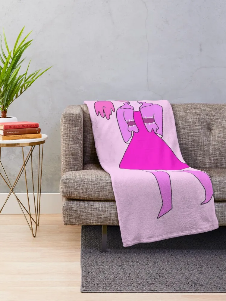 Princess Bubblegum Throw Blanket Comforter Sofa Quilt manga Blankets