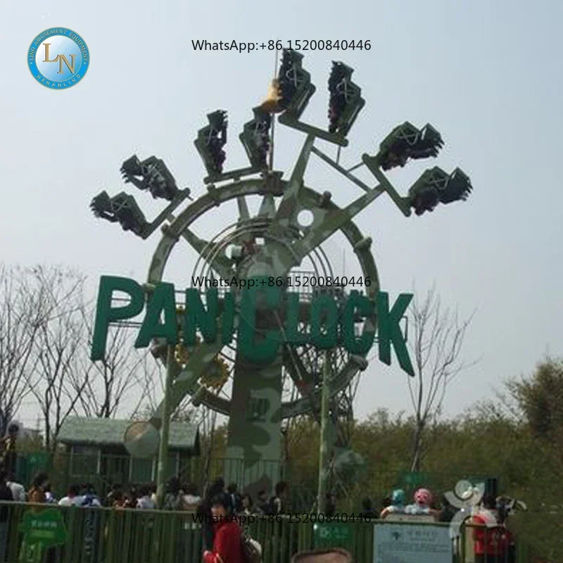 Carnival Rides Outdoor 360° Rotary Thrill Hammer Equipment Large Amusement Park Amusement Equipment for Sale