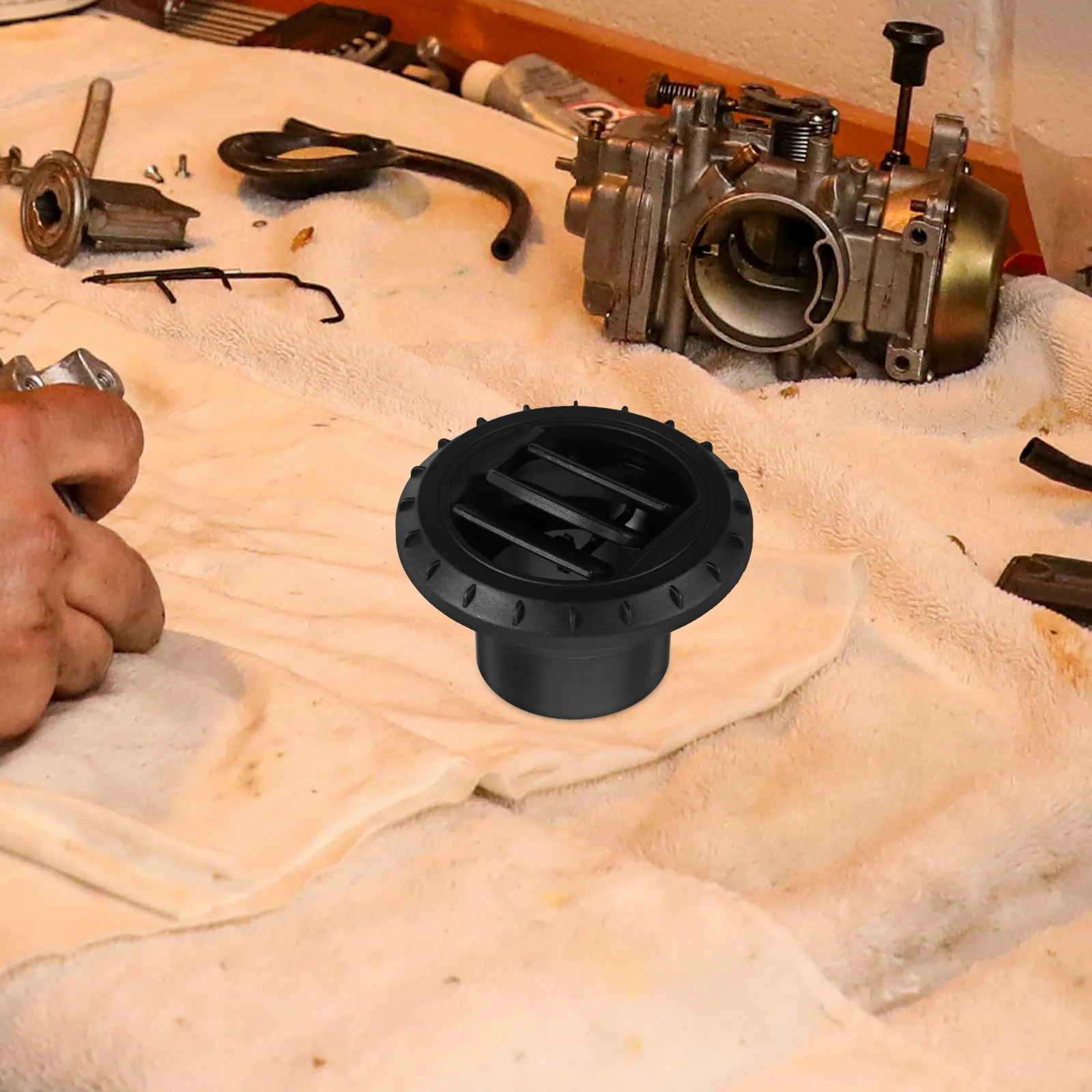 

Universal Rotatable Warm Air Vent Outlet 60mm Plastic Heater Duct Hose Car Air Conditioning Vent Panel for Rv Truck