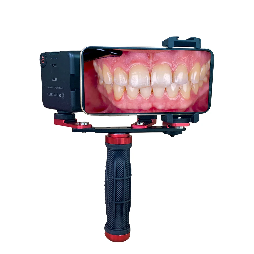 

Portable Oral Phone Flash Fill Light Type 16 with Macro Bluetooth Filter and Shade