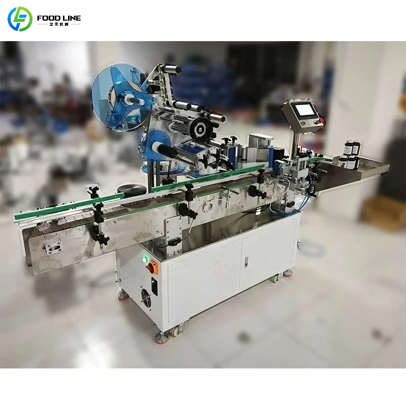 Customized Vertical Round Container Labeling Machine Automatic Pet Bottle Labeling Machine High Efficiency