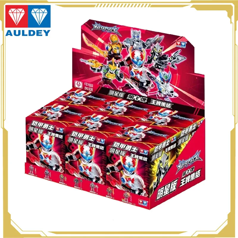 

In Stock Auldey Original Armor Hero Anime Figure Building Block Assembler Edition 2 Action Figure Toys for Boys Girls Kids Gift