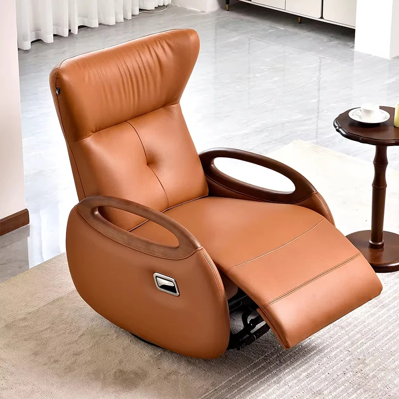 

High Quality Modern Single Sofa Lounge Chair Lounge Chair Lazy Sofa Casual Luxury Leather Lounge Chair