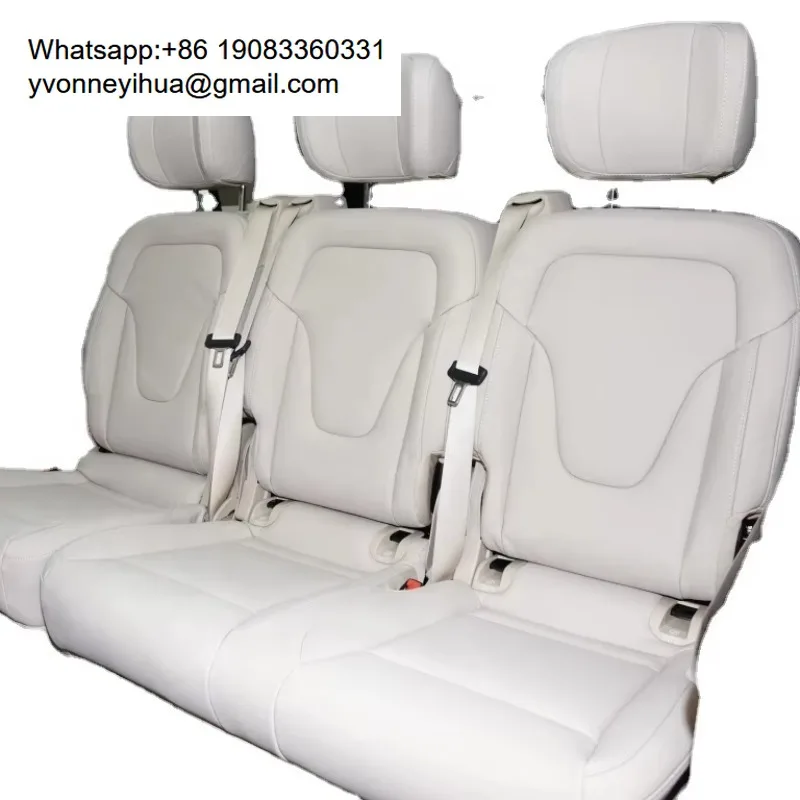 

Новое черно-бежевое кожаное сиденье-скамья V250 для Mercedes-Benz V-Class (2013-2019)