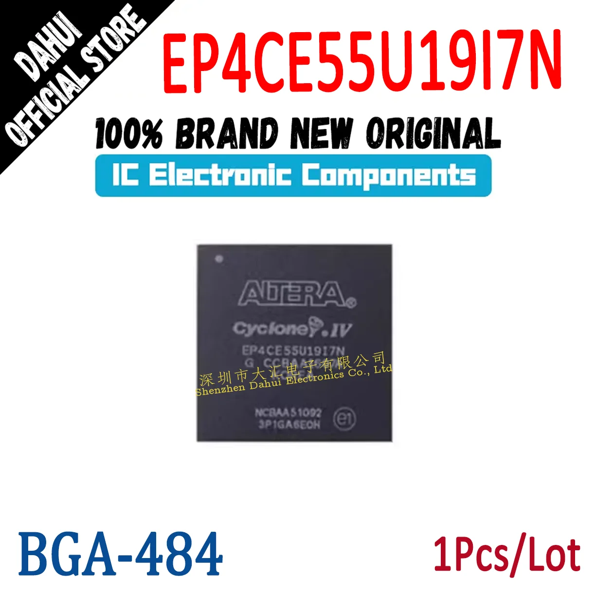 

EP4CE55U19I7N BGA-484 Programmable logic chip IC new original