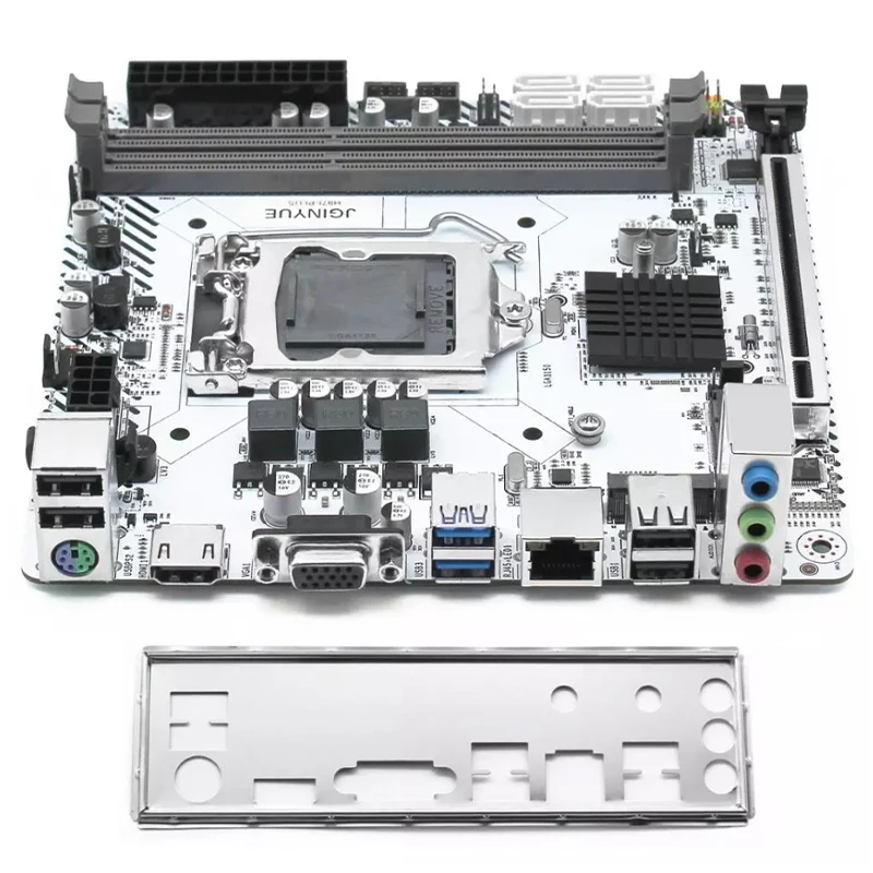 Imagem -05 - Placa-mãe Jginyue-itx Lga 1150 Intel i3 i5 i7 e3 Cpu Ddr3 1600mhz 16gb M.2 Nvme Sata Usb 3.0 Vga Hdmi Mini-itx H97i Mais