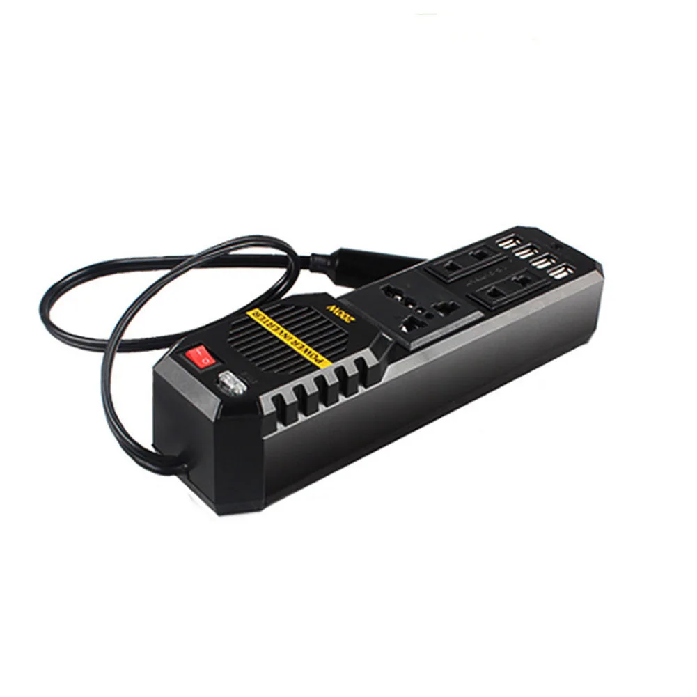 200W Auto Omvormer Dc 12V Naar Ac 220V Adapter Ingebouwde Koelventilator Oplader Socket Power converter Auto Accessoires