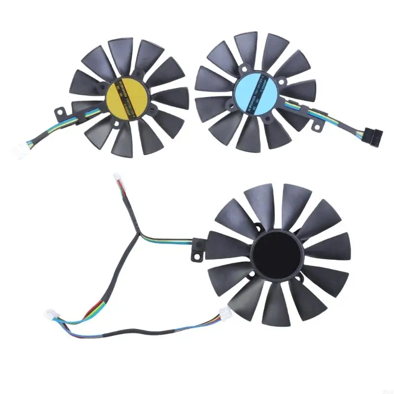 20ce 3pcs FDC10U12S9-C Графическая карта Coolers Замена вентилятора.
