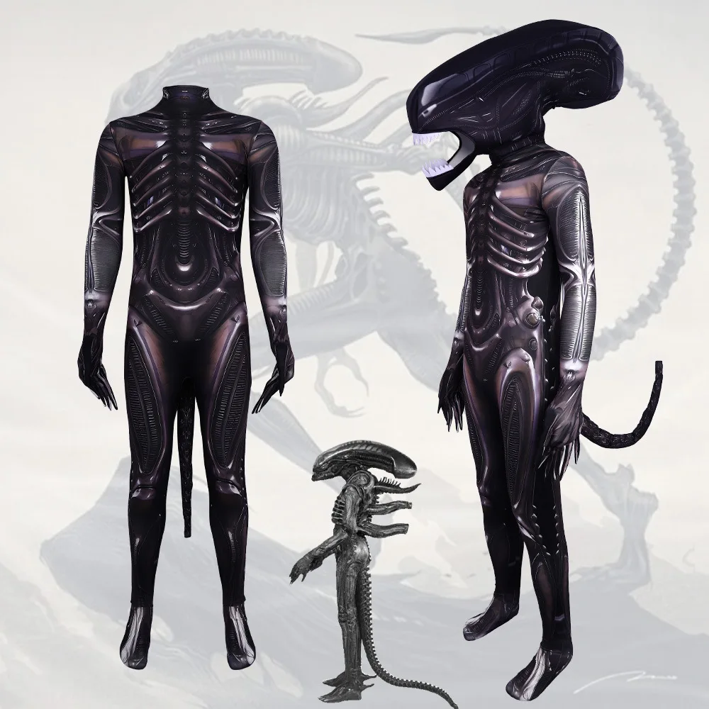 

Halloween Cosplay Costume of Alien Outfit for Stage Performance