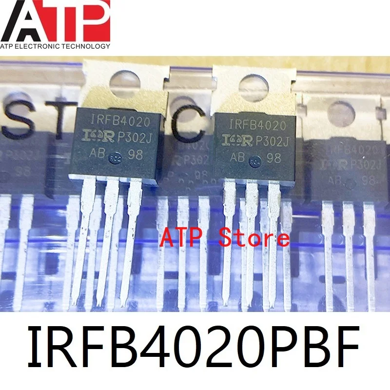 10-50PCS New Original IRFB4020PBF IRFB4020 TO-220 MOSFET Transistor N-CH 200V 18A TO220AB