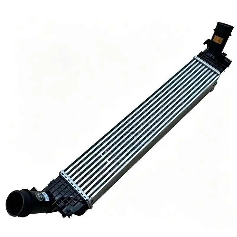 Charge air cooler radiator grille and license plate bracket cover 1 set of brake friction pads for disc brakes