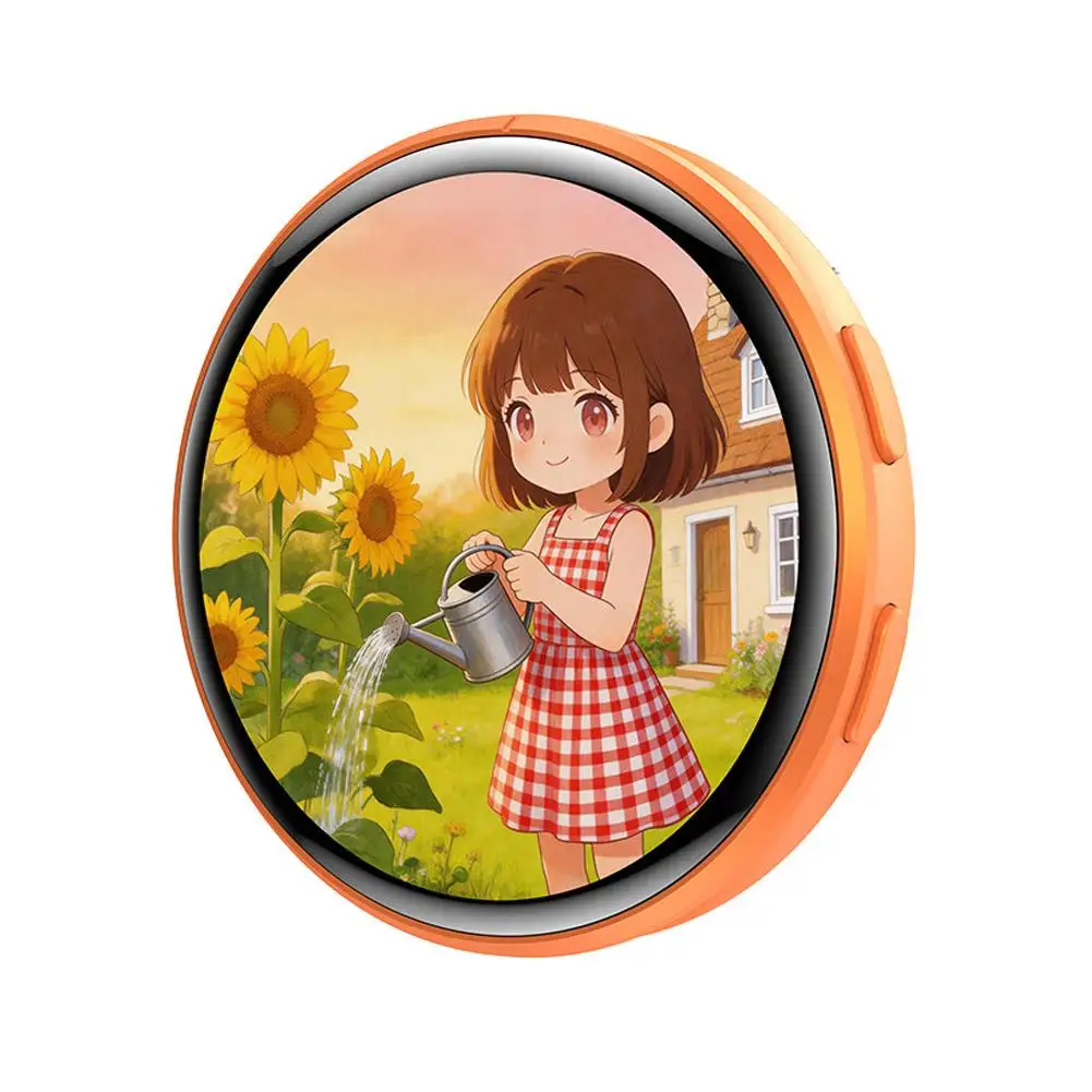 Dynamisches elektronisches Abzeichen-Display, 1,5 Zoll Touchscreen, Anime-E-Abzeichen für Spiele-Peripheriegeräte, ausgezeichnetes Geschenk für Fans, Freunde, Geburtstagsgeschenk