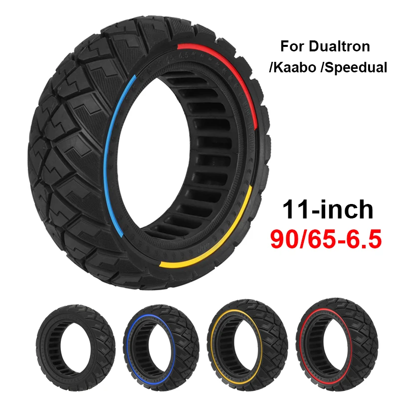 

Ulip 90/65-6,5 Внедорожная твердая шина 10-дюймовая алмазная бескамерная шина, утолщенная, износостойкая для электросамоката Dualtron Kaabo Speedual