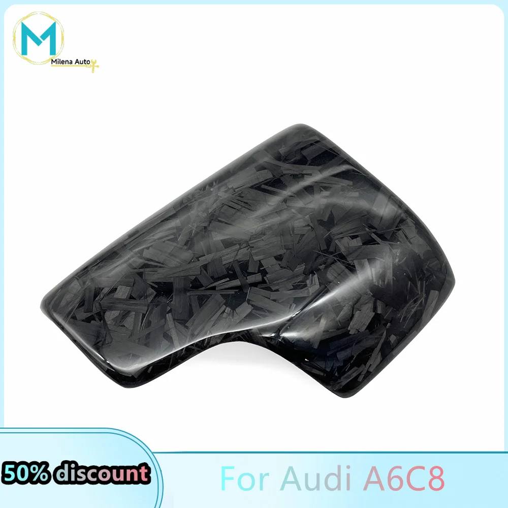 For Audi A6C8 forged carbon handball side cover