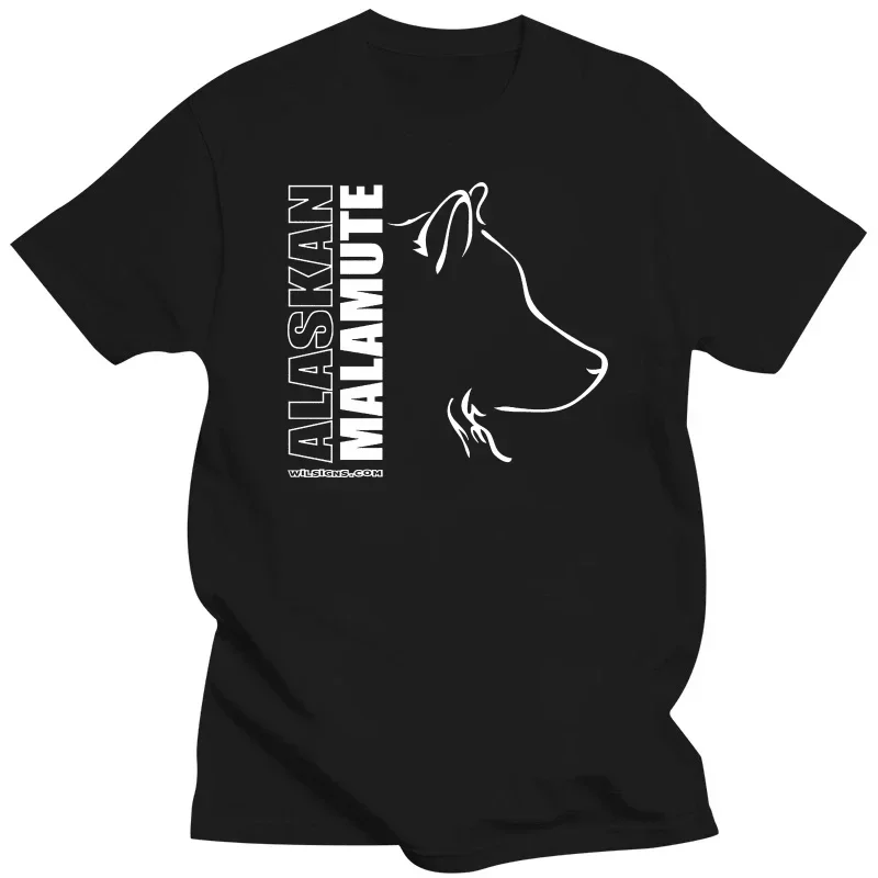 

TWILPROF Hunde Alaskan Malamute Profil WILSIGNS Siviwonder Cool Casual Pride T Shirt Men Unisex New Fashion Tshirt