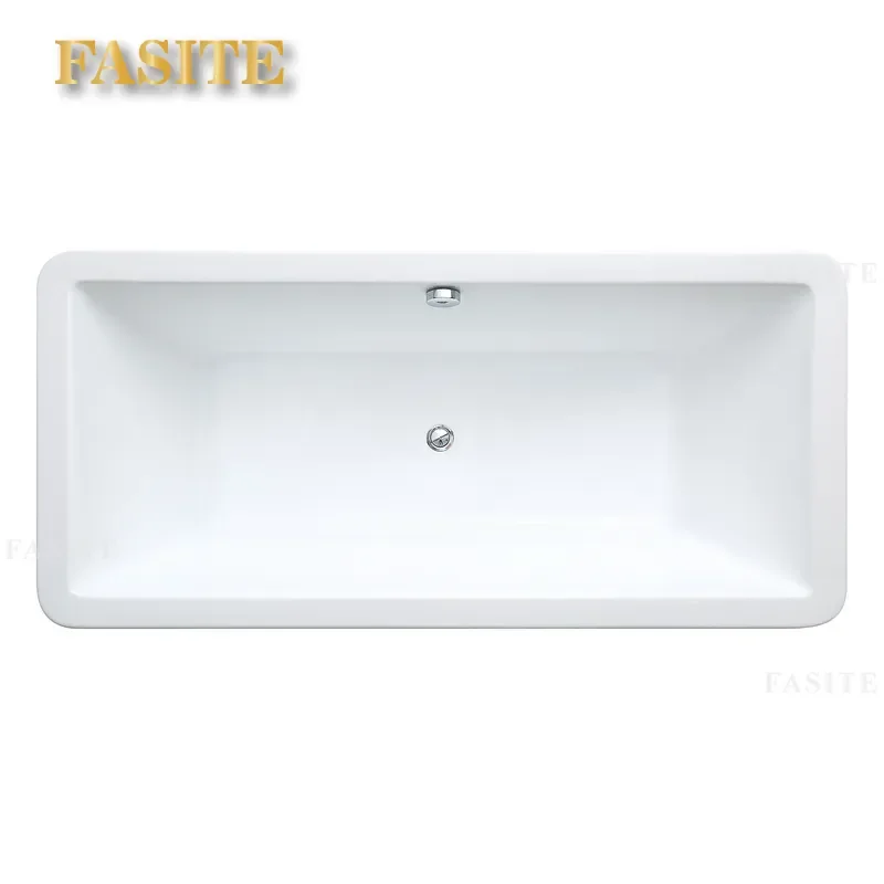 For Small Bathroom Household Acrylic Independent Bubble Pool Adult Bathtub Manufacturer Design Sanitary Ware Space Saving