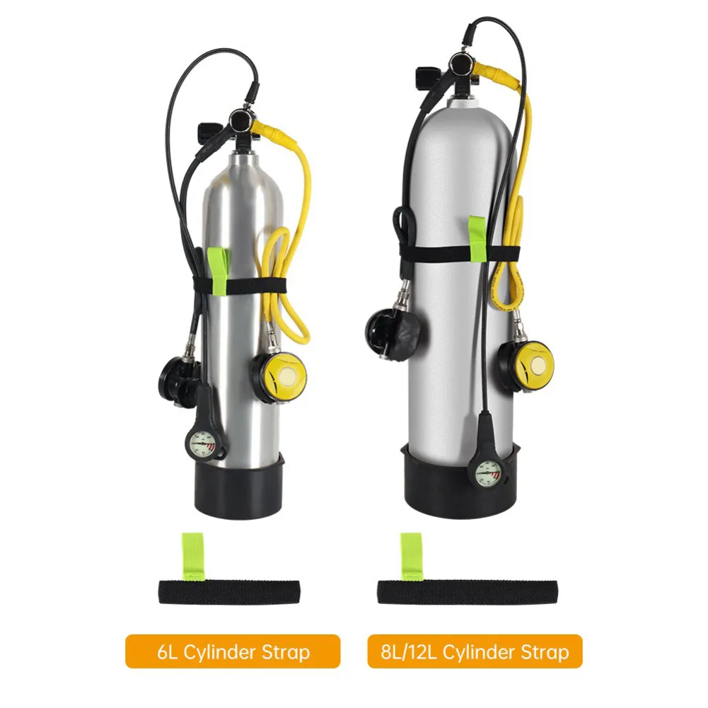 

Ремни для крепления баллонов для дайвинга, сильная эластичность, нескользящий держатель для баллонов, снаряжение для дайвинга