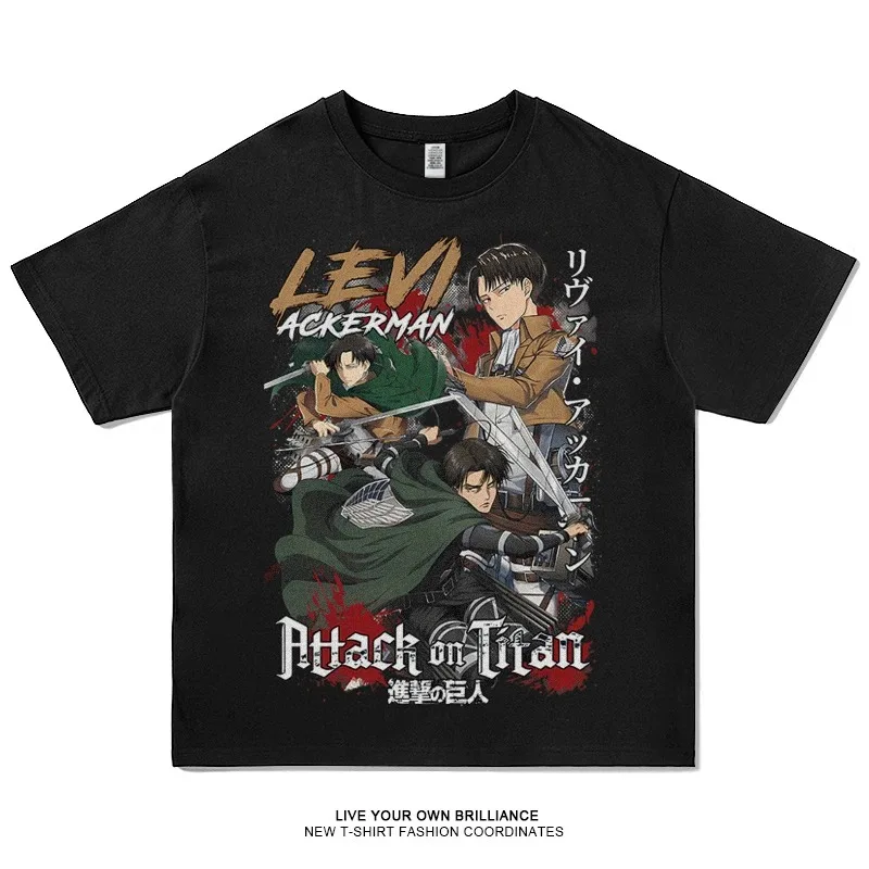 camiseta-de-algodao-com-estampa-grafica-de-anime-japones-attack-on-titan-eren-mikasa-levi-para-homens-e-mulheres-estilo-solto-casual-oversized-gola-redonda-nova-para-o-verao
