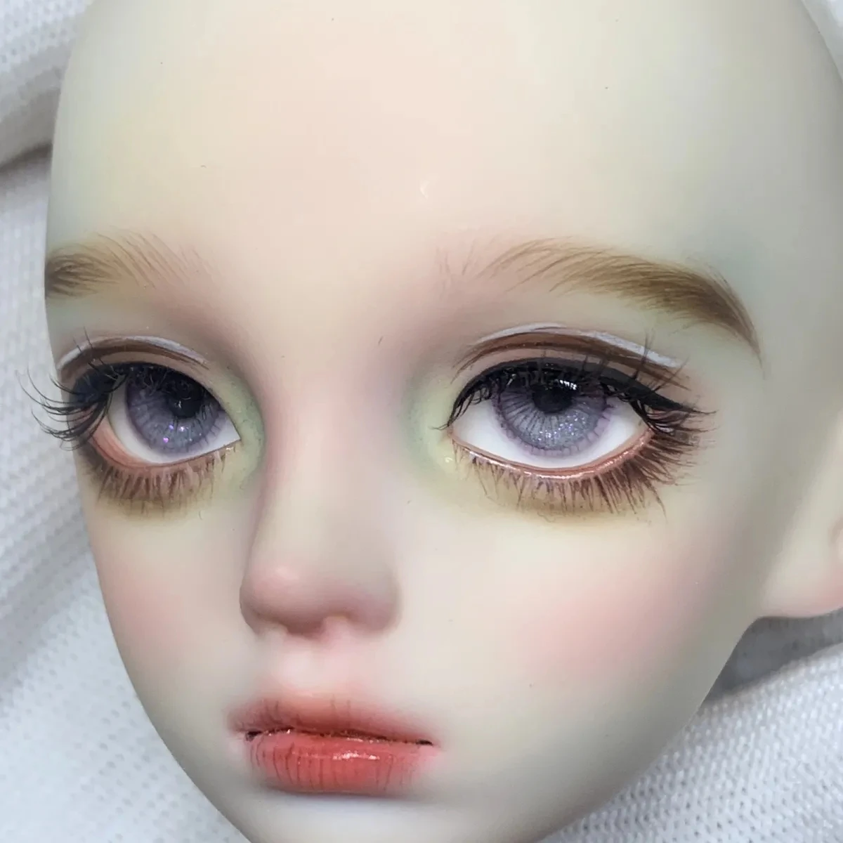 Bjd boneca olhos são adequados para 1/3 1/4 1/6 tamanho olhos para brinquedos bonito gesso real-vida vento olho padrão boneca acessórios