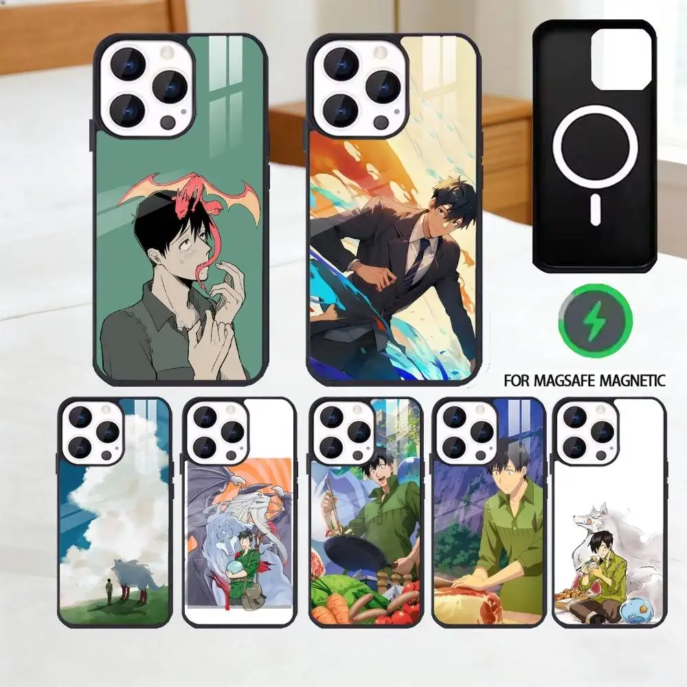 

C-Campfire Cooking T-Tsuyoshi M-Mukouda Phone Case iPhone 17,16,15,14,13,12,Plus,Pro,Max for Magsafe Magnetic Wireless Charging