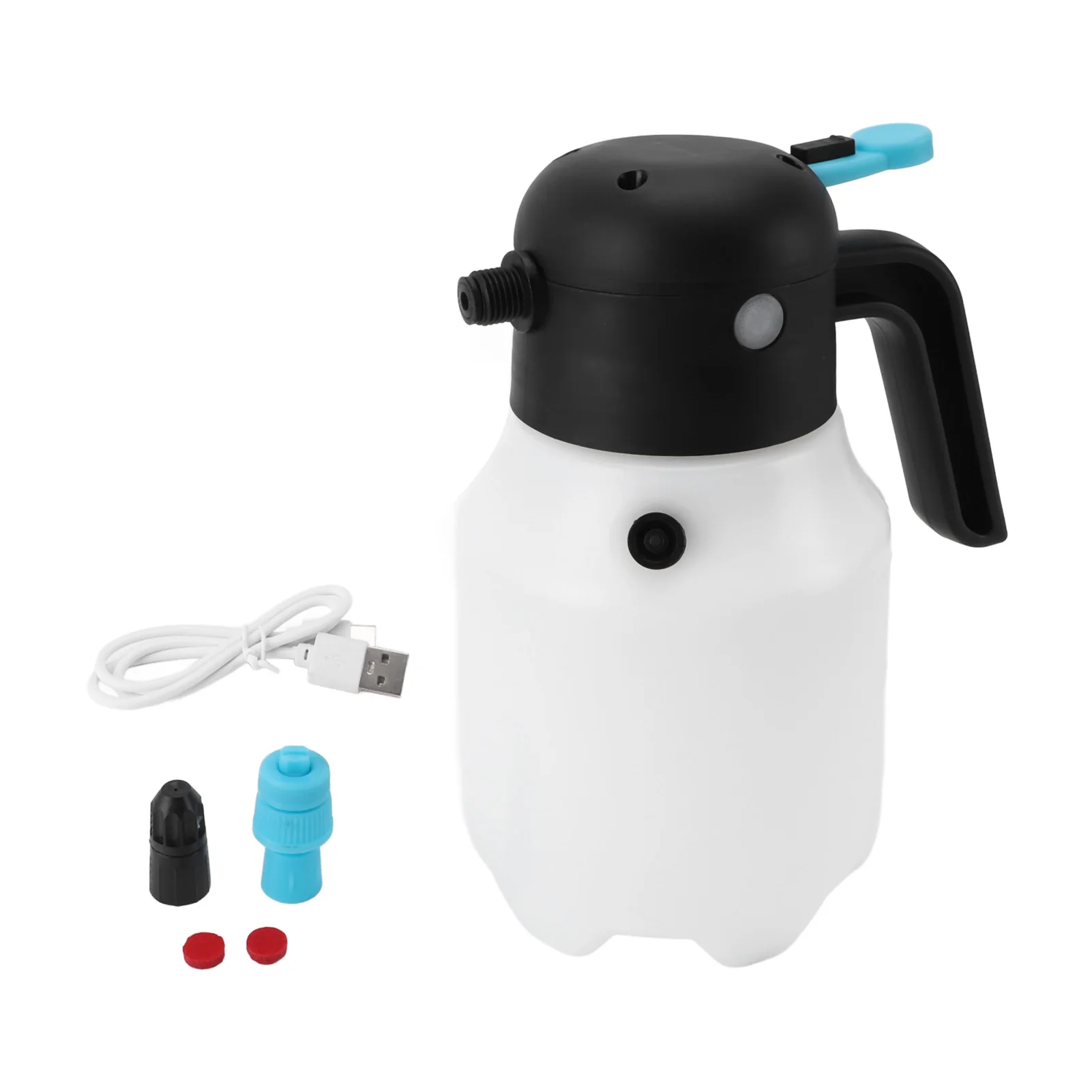

Electric Foam Spray Bottle Foam Sprayer 2000mAh 1.8L Cordless Pressurized PP Electric Foam Spray Bottle for Car Washing Garden