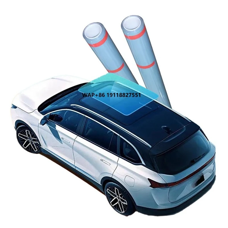 

XAP Roof Protective Film TPU Car Sunroof Roof Film Super Heat Explosion Proof 98% UV Blocking Film 1.52*15m