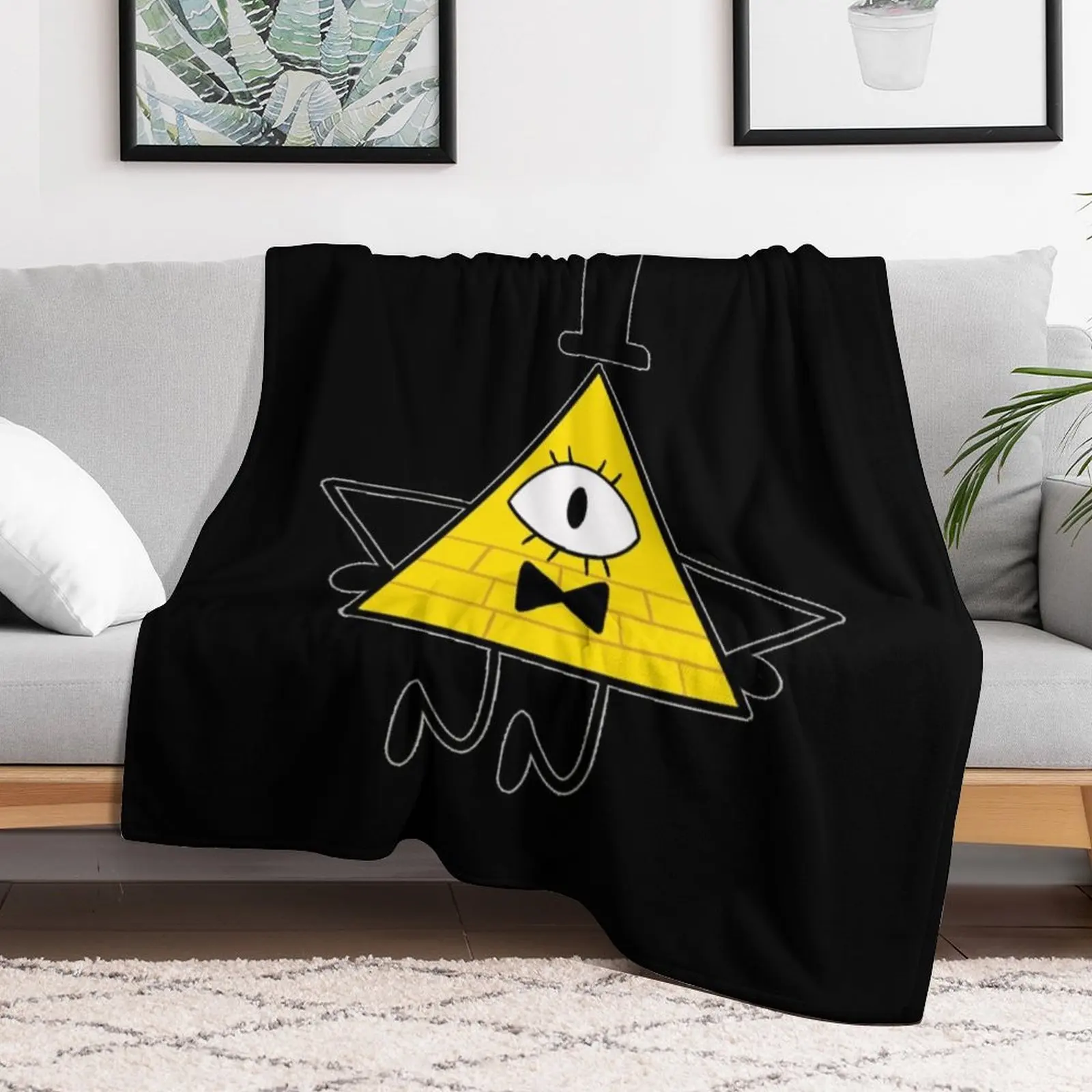 Bill Cipher Throw Blanket