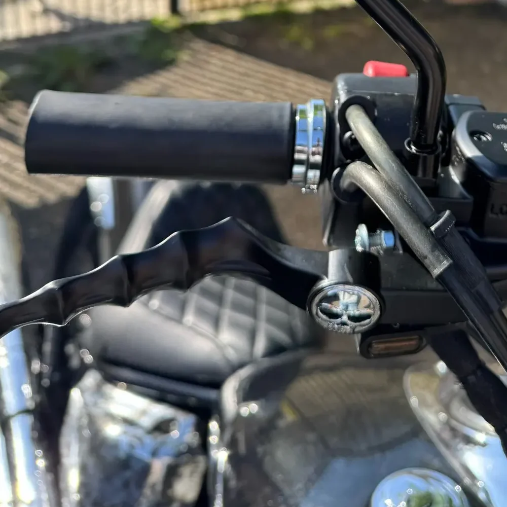 Motorcycle Skull Brake Clutch Lever Handle Lever For Yamaha VStar Drag Star XVS 400 650 XVS400 XVS650 XVS1000 XVS 1100 1999-2009