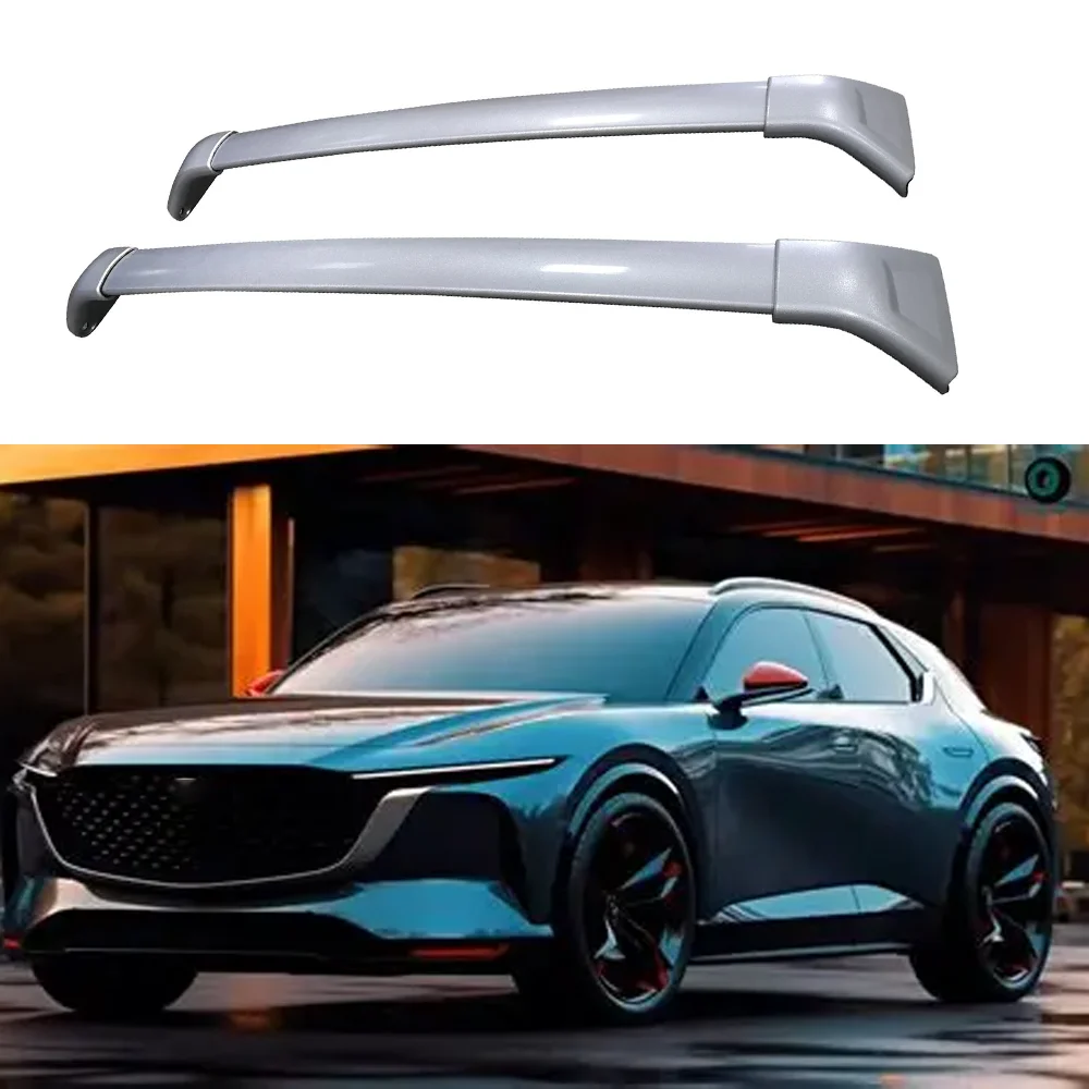 2PCS Cross Bar Fits For Mazda CX-5 2017-2025 Bars Cargo Black Or Silver Crossbar Carrier Kayak Ski