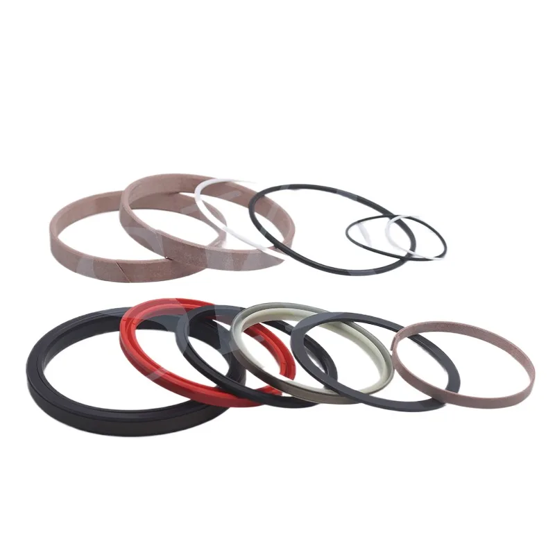 For Hyundai R210-7 220-7 Hydraulic Cylinder Oil Seal Travel Tensioning Big Medium Arm Bucket Arm Pistons Excavator Accessories