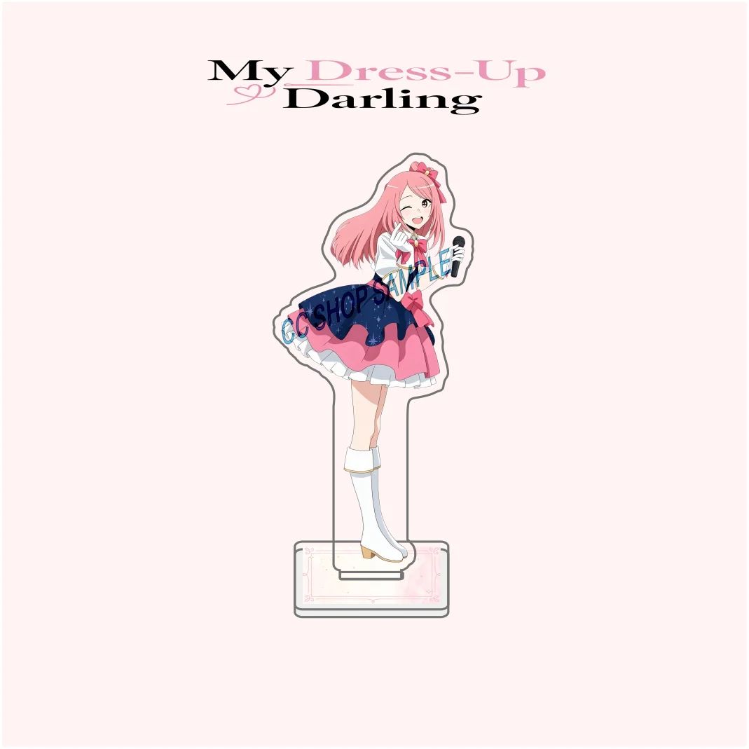 Anime My Dress-Up Darling Season Kitagawa Marin Acrylic Stand Keychain Action Figure Multiple Styles Desktop Stand Model Gift