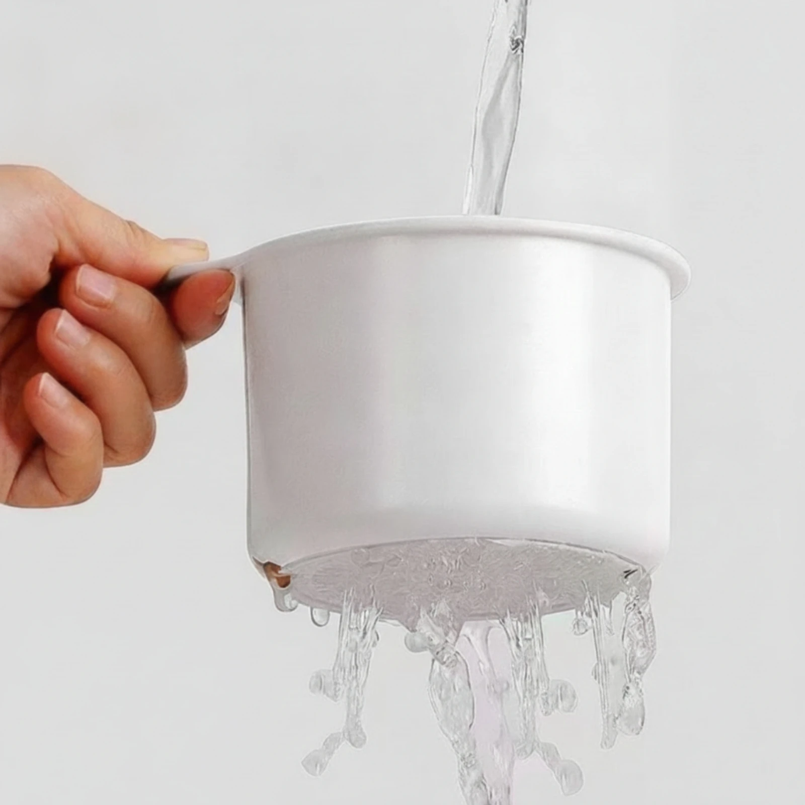 Sink Drain Basket with Strap Perforated Hanging Sink Strainer Hanging Drain Basket Compact Detachable for Apartment