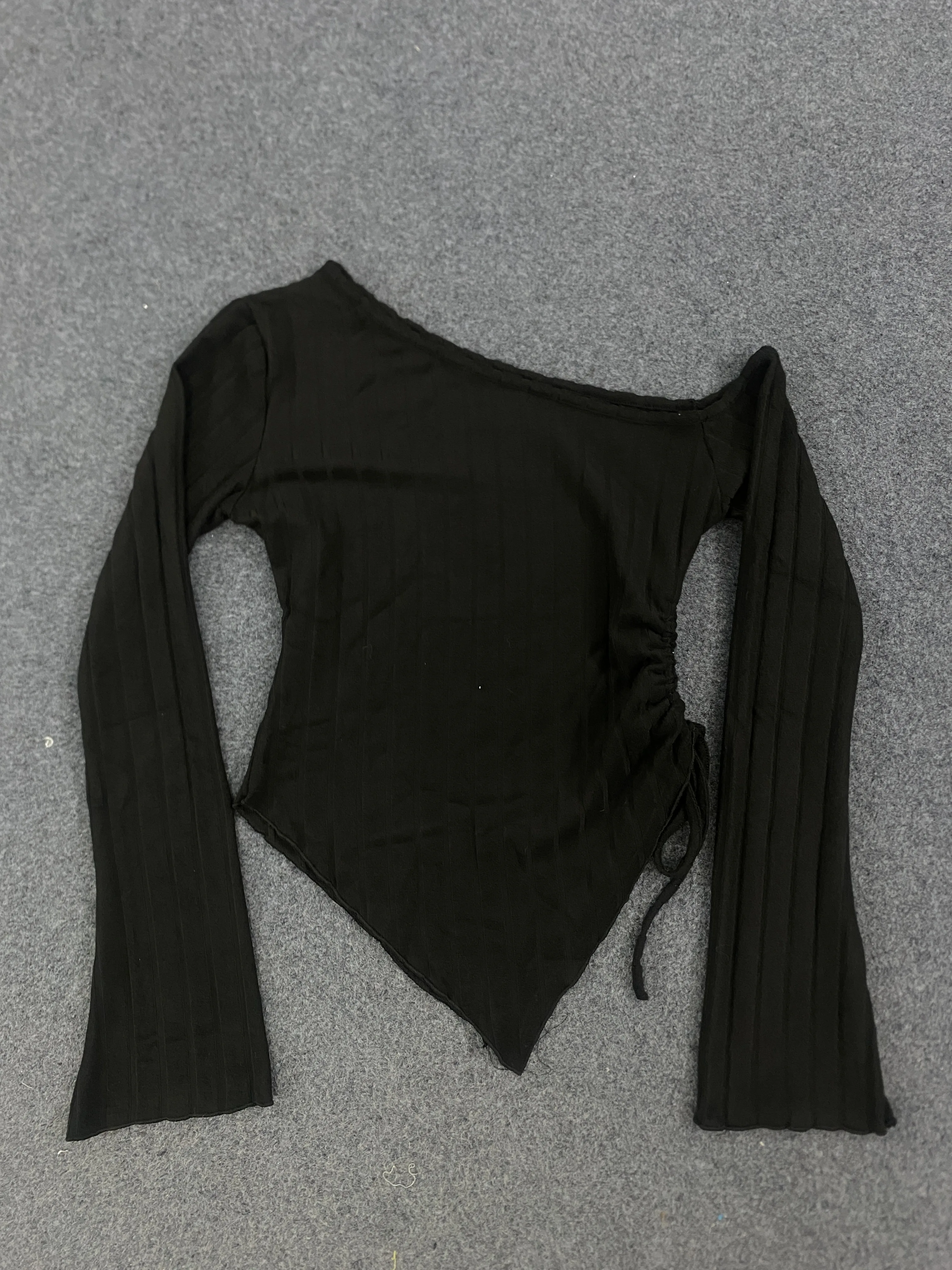 Korean base shirt autumn/winter new women's long sleeved T-shirt solid color Korean style simple daily versatile fashion