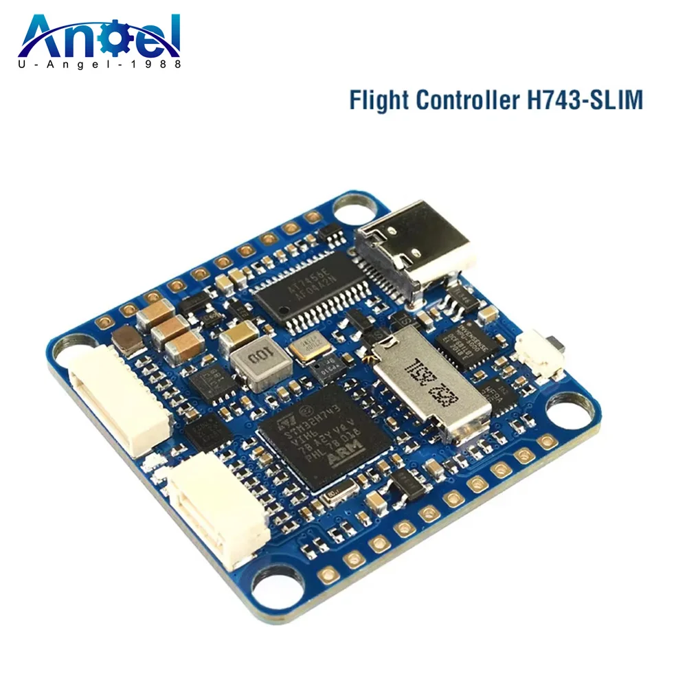 Matek H743 SLIM V3 STM32H743VIT6 BEC ICM20602 Baro Blackbox 2-8S F7 Flight Controller 30.5x30.5mm for FPV DJI RC Drones